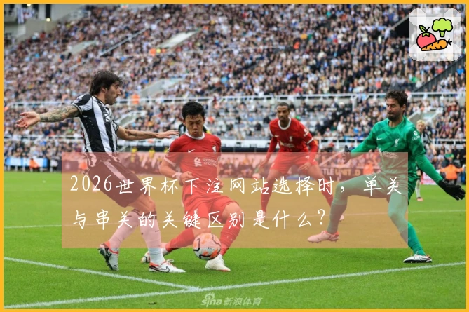 2026世界杯下注网站选择时，单关与串关的关键区别是什么？
