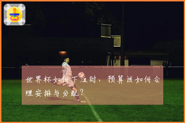 世界杯如何下注时，预算该如何合理安排与分配？